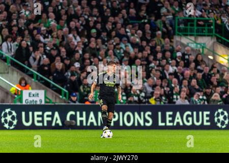 Glasgow, Escocia. 06th septembre 2022. Kroos de Madrid pendant le match de football de la Ligue des champions de l'UEFA entre le Celtic et le Real Madrid au Celtic Park, Parkhead à Glasgow, Écosse crédit: SPP Sport Press photo. /Alamy Live News Banque D'Images