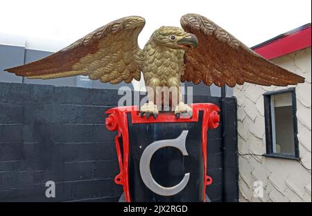 The Crewe Eagle, Cheshire, Angleterre, Royaume-Uni, CW1 2DB Banque D'Images
