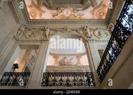 Stair Hall dans le Musée Picasso, une galerie d'art située à l'Hôtel Salé dans la rue de Thorigny, dans le quartier du Marais dédié aux travaux du Spa Banque D'Images