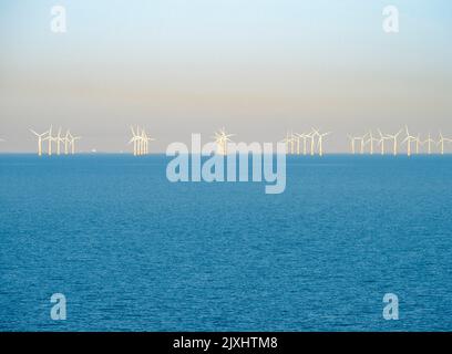 Le port de Rotterdam est le plus grand port maritime d'Europe, et le plus grand port du monde en dehors de l'Asie, son envergure est tout simplement stupéfiant, couvrant 105 Ki carrés Banque D'Images