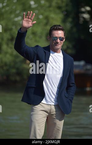 Venise, Italie. 06th septembre 2022. VENISE, ITALIE - SEPTEMBRE 06 : Hugh Jackman est vu lors du Festival International du film de Venise 79th sur 06 septembre 2022 à Venise, Italie. Credit: dpa/Alay Live News Banque D'Images