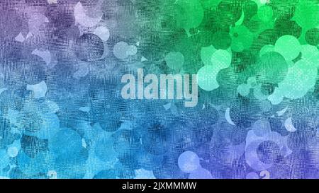 Image d'arrière-plan abstraite de motif de cercle texturé à grunge fluo. Banque D'Images