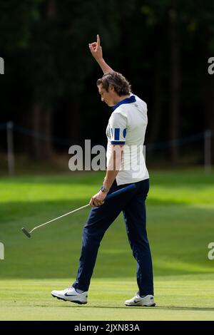 Vernon Kay pendant le championnat BMW PGA 2022 Celebrity Pro-Am au Wentworth Club, Virginia Water, Royaume-Uni. 7th septembre 2022. (Photo de Richard Washbrooke/News Images) à Virginia Water, Royaume-Uni, le 9/4/2022. (Photo de Richard Washbrooke/News Images/Sipa USA) crédit: SIPA USA/Alay Live News Banque D'Images