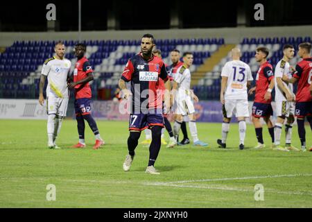 Pagani, Italie. 04th septembre 2022. Pagani, Salerne, Italie - 04 septembre 2022 : Championnat d'Italie de football, Lega Pro, Premier jour. Championnat 2022/2023 . Gelbison vs Juve Stabia 1 - 3 (photo de Pasquale Senatore/Pacific Press/Sipa USA) crédit: SIPA USA/Alay Live News Banque D'Images