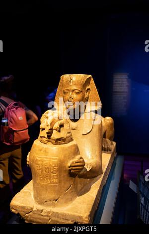 Ramses le Grand et l'Or des Pharaons exposition Banque D'Images