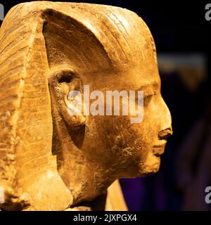 Ramses le Grand et l'Or des Pharaons exposition Banque D'Images