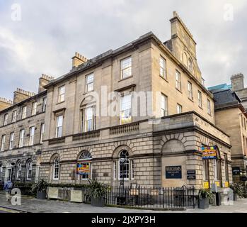 Lieu de naissance du maréchal Douglas Haig, 1st Earl Haig - Charlotte Square, Édimbourg, Royaume-Uni. Banque D'Images