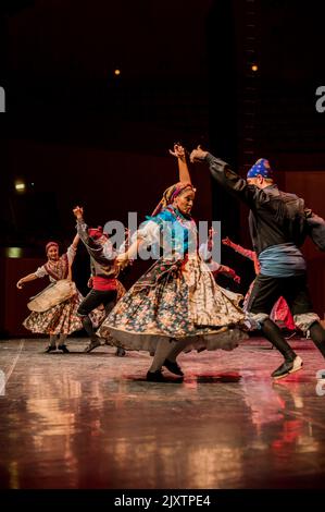 Raices de Aragon formation de danse d'Aragon, Espagne, se produit à Eifolk, XXXI Réunion internationale de la ville folklorique de Saragosse, Espagne Banque D'Images