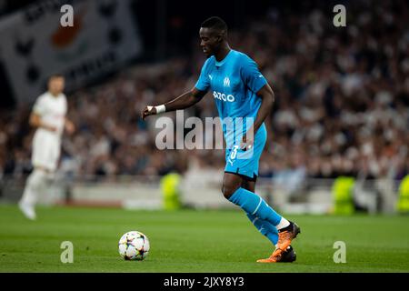 Londres, Royaume-Uni. 7th septembre 2022. Eric Bailly, de Marseille, contrôle le ballon lors du match de l'UEFA Champions League entre Tottenham Hotspur et l'Olympique de Marseille à White Hart Lane, Londres, le mercredi 7th septembre 2022. (Credit: Federico Maranesi | MI News) Credit: MI News & Sport /Alay Live News Banque D'Images