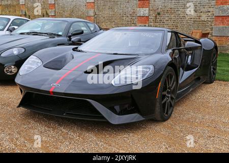 Ford GT (2016-2022). Cours of Elegance 2022, Hampton court Palace, Londres, Royaume-Uni, Europe Banque D'Images