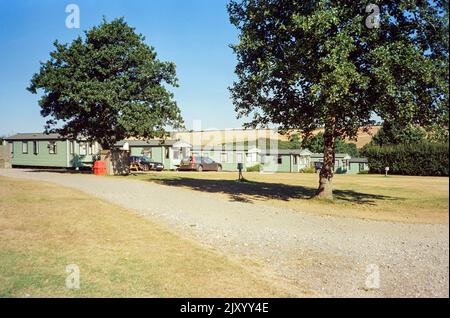 Camping Karrageen,Kingsbridge, Devon, Angleterre,Royaume-Uni. Banque D'Images