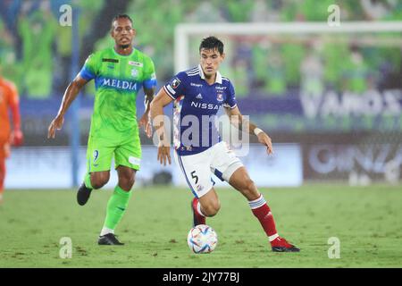 Kanagawa, Japon. 7th septembre 2022. Eduardo (F. Marinos) football : 2022 J1 match de ligue entre Yokohama F. Marinos 3-0 Shonan Bellmare au Nissan Stadium à Kanagawa, Japon . Crédit: Naoki Morita/AFLO SPORT/Alay Live News Banque D'Images