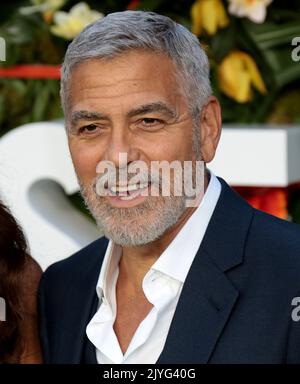 07 septembre 2022 - Londres, Angleterre, Royaume-Uni - George Clooney participant au billet pour Paradise World film Premiere, Odeon Luxe, Leicester Square Banque D'Images