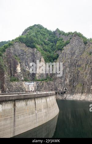 Roumanie, Transylvanie, route transfagarasan, lac Vidraru Banque D'Images