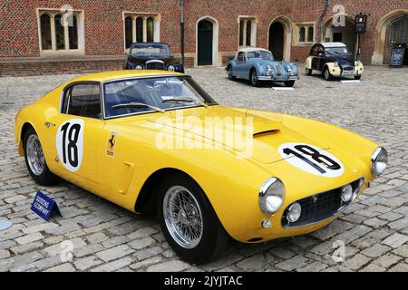 Ferrari 250 GT SWB Berlinetta Competizione (1960) vendu pour £7 762 500. Gooding Classic car Auction, 3 septembre 2022. Hampton court Palace, Londres, Royaume-Uni Banque D'Images