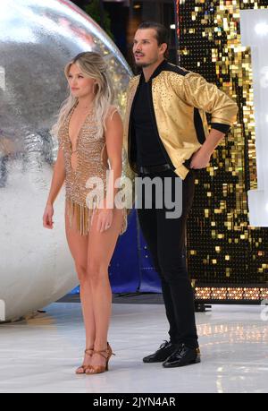 New York, NY, États-Unis. 8th septembre 2022. Les danseurs de la nouvelle saison Dancing with the Stars dévoilent à Good Morning America à New York sur 8 septembre 2022. Crédit : Dee CEE carter/Media Punch/Alay Live News Banque D'Images