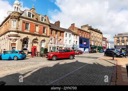 PENRITH Town, Cumbria, Royaume-Uni, Angleterre, Penrith Cumbria, PENRITH UK, ville de Penrith Cumbria, centre ville de Penrith, centre ville, ville, villes, rue, route, Banque D'Images