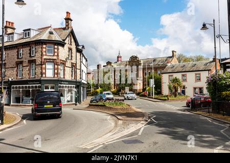 PENRITH Mansion House, Penrith Town, Cumbria, Royaume-Uni, Angleterre, PENRITH Cumbria, Penrith UK, Penrith ville Cumbria, Penrith centre ville, centre ville, Banque D'Images