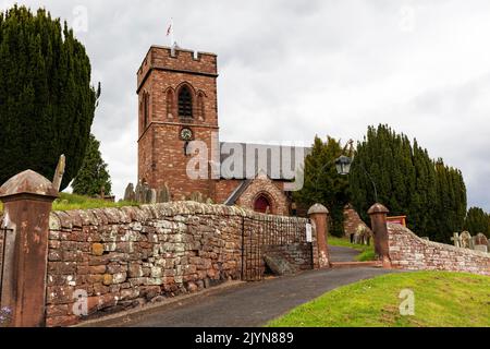 Lazonby Saint-Nicolas. Eglise du diocèse d'Angleterre, église Saint-Nicolas, Un bâtiment classé Grade II à Lazonby, Cumbria, Royaume-Uni, angleterre, église, églises, Banque D'Images