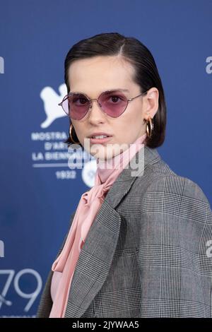 Sara Serraiocco participe au salon Sicita Photocall lors du Festival International du film de Venise (Mostra) 79th à Venise, Italie sur 08 septembre 2022. Photo d'Aurore Marechal/ABACAPRESS.COM Banque D'Images
