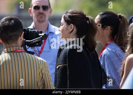 Ana de Armas arrive au photocall pour 'Blonde' au Festival International du film de Venise 79th sur 08 septembre 2022 à Venise, Italie. ©photo: Cinzia Camela. Banque D'Images