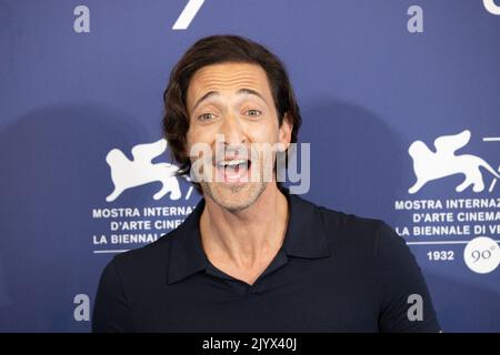 Adrien Brody participe au photocall de 'Blonde' au Festival international du film de Venise 79th sur 08 septembre 2022 à Venise, en Italie. ©photo: Cinzia Camela. Banque D'Images