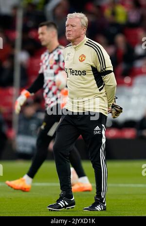 Manchester, Angleterre, 8th septembre 2022. L'entraîneur assistant Steve McClaren lors du match de l'UEFA Europa League à Old Trafford, Manchester. Le crédit photo devrait se lire: Andrew Yates / Sportimage Banque D'Images