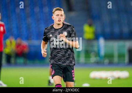 ROME, ITALIE - SEPTEMBRE 8 : Marcus Pedersen de Feyenoord lors du match F de l'UEFA Europa League entre le Latium Roma et le Feyenoord au Stadio Olimpico sur 8 septembre 2022 à Rome, Italie (photo de René Nijhuis/Orange Pictures) Banque D'Images