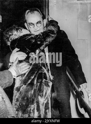 La deuxième vie de Tom Mooney - Tom Mooney, le chef travailliste des États-Unis, a vu plaider son cas de dias du Président de l'Assemblée à Sacremento. 01 août 1939. Banque D'Images