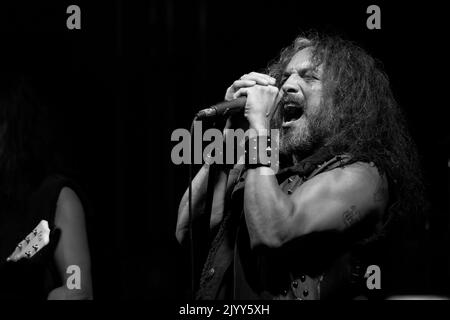 DEATH ANGEL le Rat's, Puget, FRANCE, 21/07/2017 Florent 'MrCrash' B. Banque D'Images