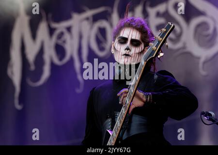 MOTIONLESS IN WHITE HELLFEST, Clisson, FRANCE, 18/06/2017 Florent 'MrCrash' B. Banque D'Images