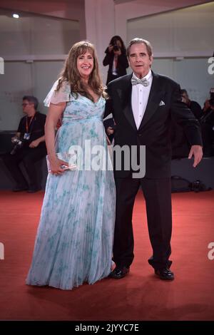 Venise, Italie. 07th septembre 2022. VENISE, ITALIE - SEPTEMBRE 07 : ponts beau, ponts Wendy Treece assiste au tapis rouge « sauvage » de la « tremin » au Festival international du film de Venise 79th sur 07 septembre 2022 à Venise, Italie. Credit: dpa/Alay Live News Banque D'Images