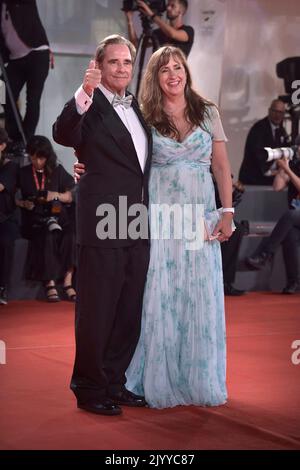 Venise, Italie. 07th septembre 2022. VENISE, ITALIE - SEPTEMBRE 07 : ponts beau, ponts Wendy Treece assiste au tapis rouge « sauvage » de la « tremin » au Festival international du film de Venise 79th sur 07 septembre 2022 à Venise, Italie. Credit: dpa/Alay Live News Banque D'Images