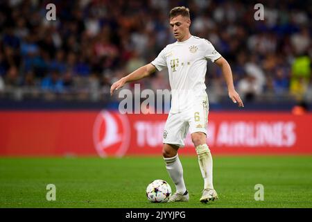 Milan, Italie. 07 septembre 2022. Joshua Kimmich du FC Bayern Munich en action lors du match de football de l'UEFA Champions League entre le FC Internazionale et le FC Bayern Munich. Credit: Nicolò Campo/Alay Live News Banque D'Images