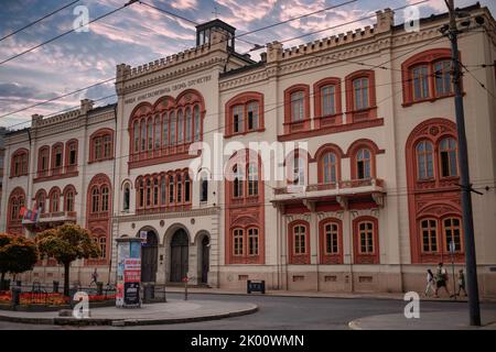 Belgrade, Serbie - vue sur la demeure de Miša Anastasijević (Kapetan Mišino zdanje) à partir de 19. Siècle Banque D'Images