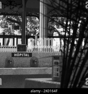 Ressort de l'hôpital, Hall des sources, Vichy, Allier, région DE L'AURA, Centre de la France Banque D'Images