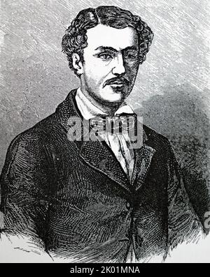 John A King (1838-72) Explorateur écossais. Survécut à l'expédition de Burke et Wills pour devenir le premier européen à traverser l'Australie et à survivre. Banque D'Images