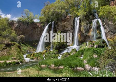 Parc national de fusil Falls, comté de Garfield, Colorado, États-Unis Banque D'Images