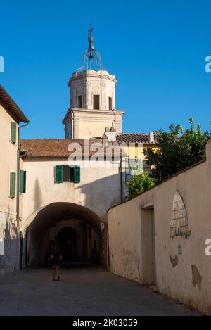 Palazzo del Podestà, Orbetello, province de Grosseto, Toscane, Italie Banque D'Images