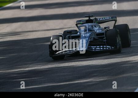 Pierre Gasly (FRA) Alpha Tauri AT03 pendant LA FORMULE 1 PIRELLI GRAN PREMIO d’ITALIA 2022, Monza, ITALIE Banque D'Images