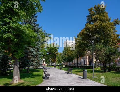 Crystal Garden, un parc dans le centre-ville, Sofia, Bulgarie Banque D'Images