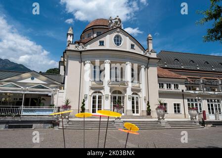 Kurhaus, Merano, Tyrol du Sud, Italie Banque D'Images