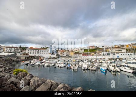 Angra do Heroismo, les îles des Açores, patrimoine mondial de l'unesco. Banque D'Images