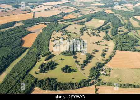 Belmont Park, Throwley, Kent, 2016. Banque D'Images