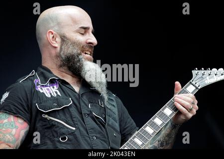 HANTHRAX HELLFEST, Clisson, FRANCE , 19/06/2016 Florent 'MrCrash' B. Banque D'Images