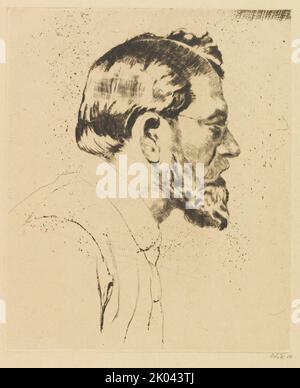 Autoportrait, 1910. Collection privée. Banque D'Images