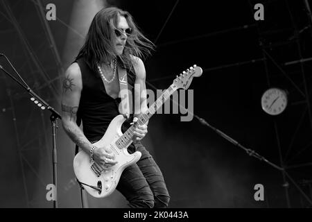 GLEEN HUGHES HELLFEST, Clisson, FRANCE , 18/06/2016 Florent 'MrCrash' B. Banque D'Images