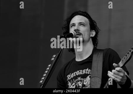 GOJIRA HELLFEST, Clisson, FRANCE , 19/06/2016 Florent 'MrCrash' B. Banque D'Images