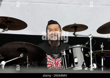 LOUDNESS HELLFEST, Clisson, FRANCE , 17/06/2016 Florent 'MrCrash' B. Banque D'Images