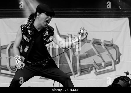 LOUDNESS HELLFEST, Clisson, FRANCE , 17/06/2016 Florent 'MrCrash' B. Banque D'Images